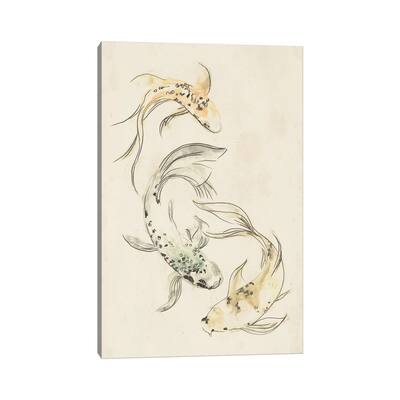iCanvas "Koi Dance I" by June Erica Vess Canvas Print