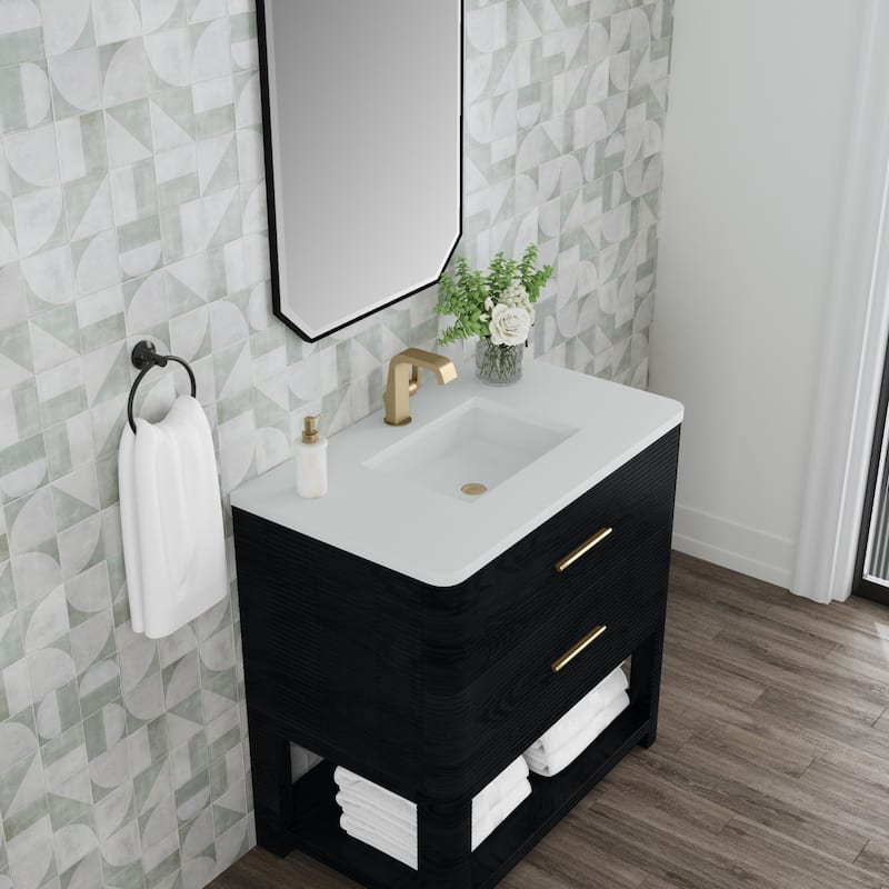 James Martin Vanities D704-V36-3WZ Lucian 36" Free Standing Single