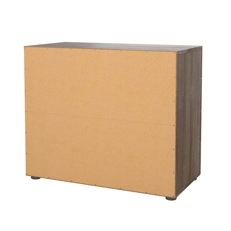 Porch & Den Angus Contemporary 4-drawer Engineered Wood Chest - Truffle