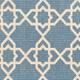 SAFAVIEH Courtyard Lawanda Trellis Indoor/ Outdoor Waterproof Patio Backyard Rug