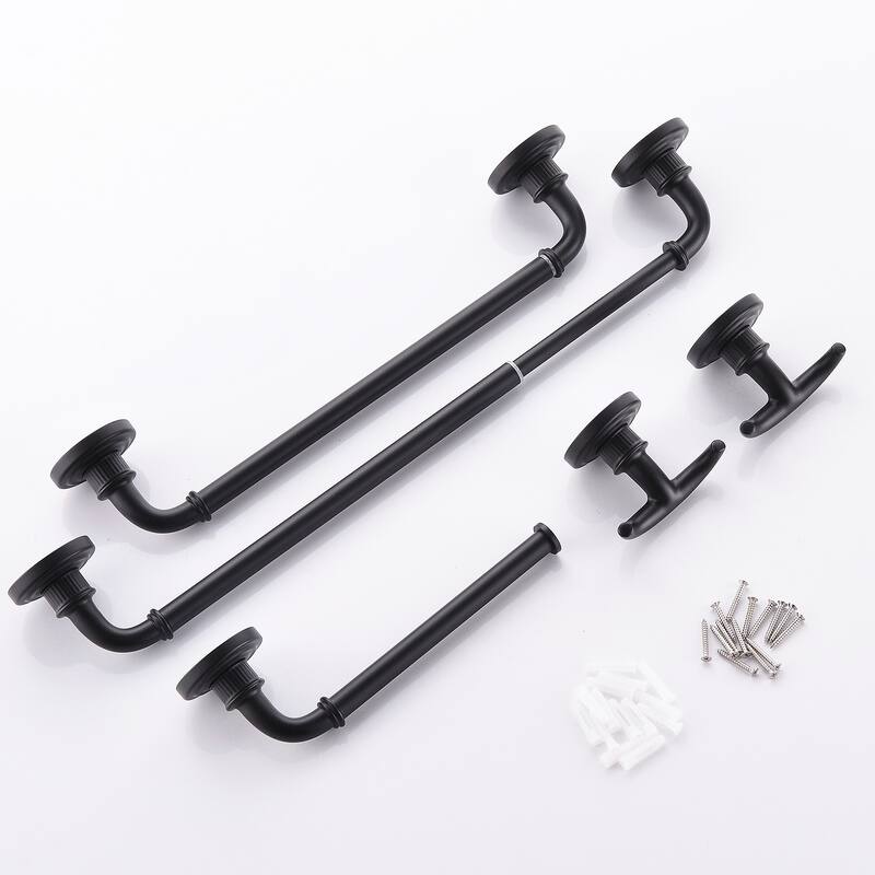 Topcraft Wall Mounted Stainless Steel Bathroom Hardware Set