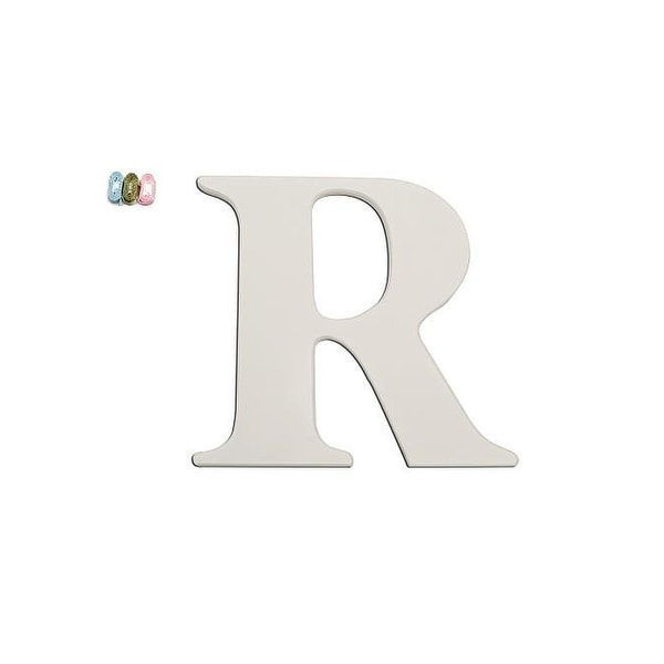 Babies"R"Us R Letter Wall Decor Wooden Personalizable