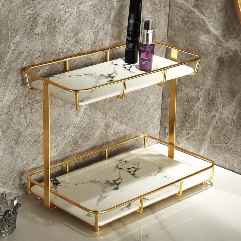 Bathroom Organizer Countertop - 7.48"D x 11.41"W x 10.03"H