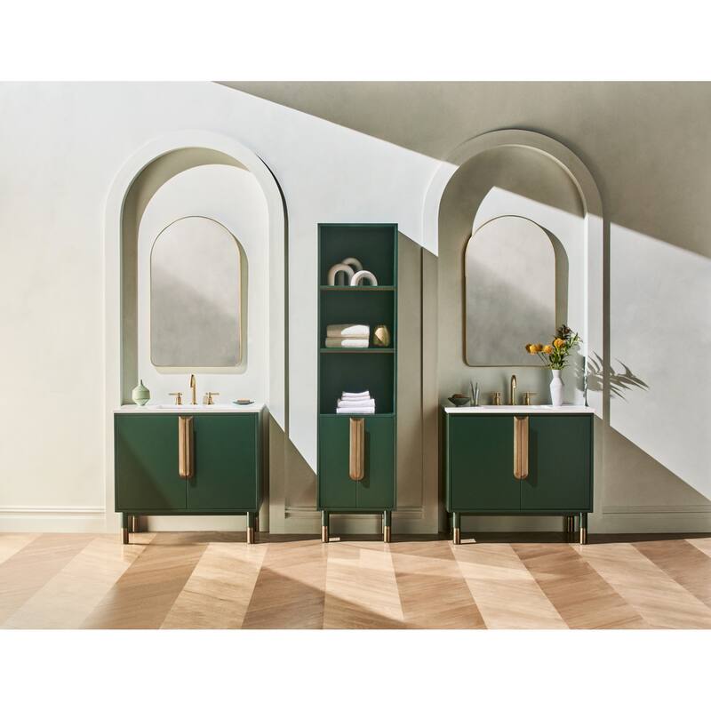 Robern CSSM2080 Islamorada 80" MDF Free Standing Linen Tower