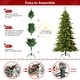 preview thumbnail 12 of 55, Glitzhome 6FT/7FT Multi-color Lighted Fir Christmas Tree with Remote Controller