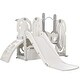 preview thumbnail 15 of 25, 5 in 1 Toddler Slide and Swing Set, Indoor Outdoor Playground Set Toddler Climber Slide Playset with Basketball Hoop for Babies