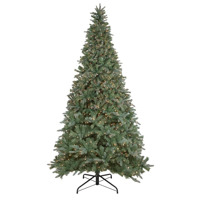 9' Pre-Lit Granville Fraser Fir Artificial Christmas Tree Clear Lights