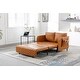 preview thumbnail 18 of 70, Velvet Loveseat Couch with Pull Out Bed Convertible Sleeper Sofa Bed