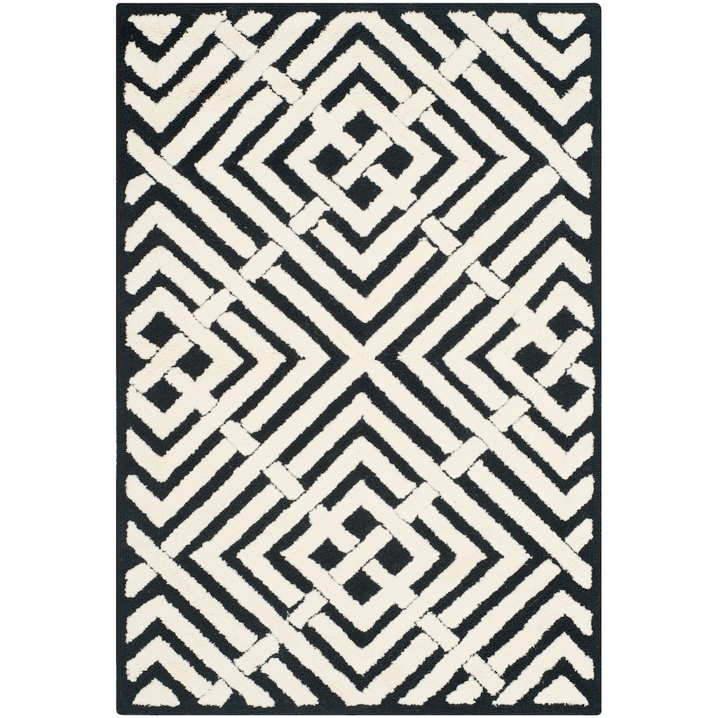 SAFAVIEH Handmade Newport Jamya Modern Cotton Rug