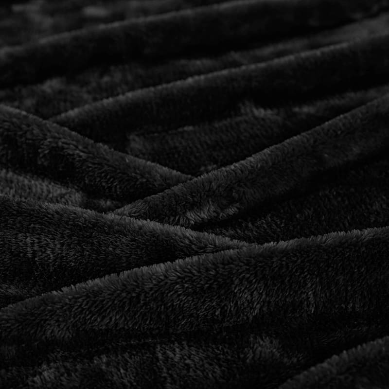 Superior Classic Solid Fleece Blanket Plush Medium Weight