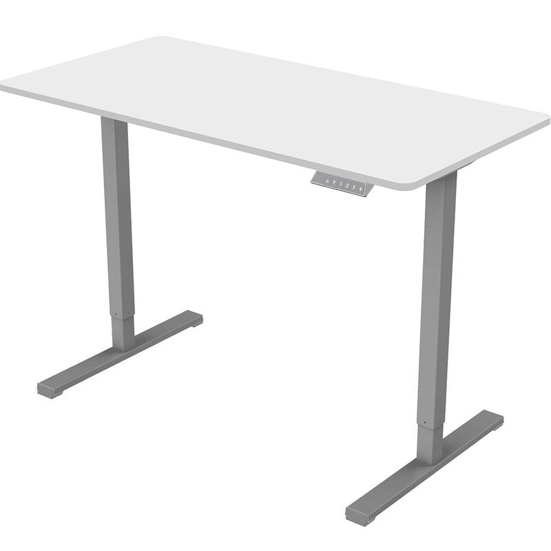 Electric Adjustable Standing Desk, 48x24 Home Office Workstation