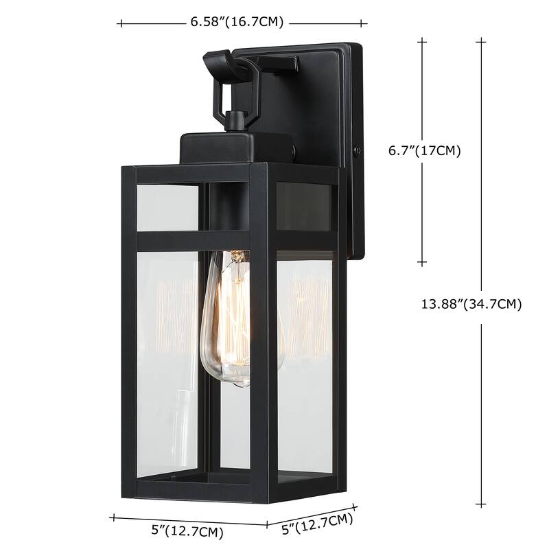 1-Light Outdoor Wall Light