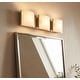 preview thumbnail 1 of 4, Atlas Lighting Pandora Integrated LED 2/3/4-Light Art Deco Style Bathroom Vanity Light