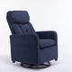 preview thumbnail 27 of 33, Fabric Swivel Gilder Chair With Pocket