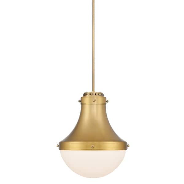 slide 2 of 8, Minka Lavery 3934 Purelight 17" Wide Pendant with Etched Opal Glass