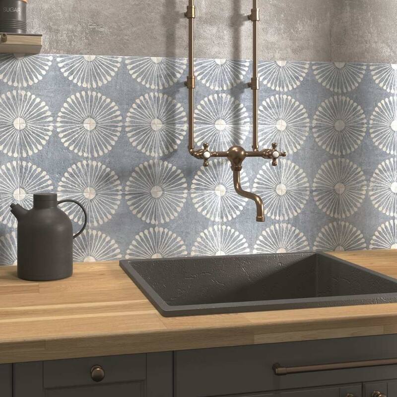 The Tile Life Amanecer 8x8 Porcelain Floor & Wall Tile