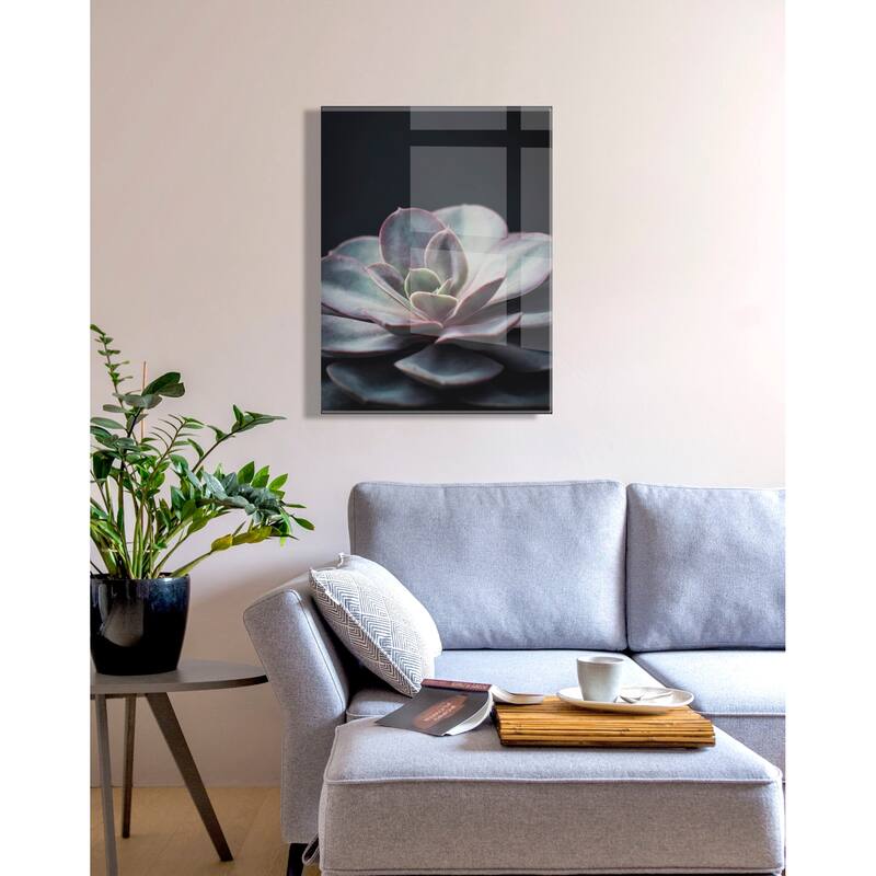 Kate and Laurel Lavender Acrylic by Emiko and Mark Franzen of F2Images