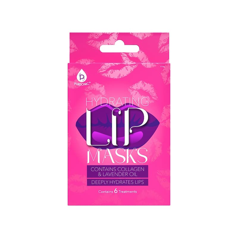 Pursonic Hydrating Lip Masks (Pack of 6) - Lip Balm & Treatments