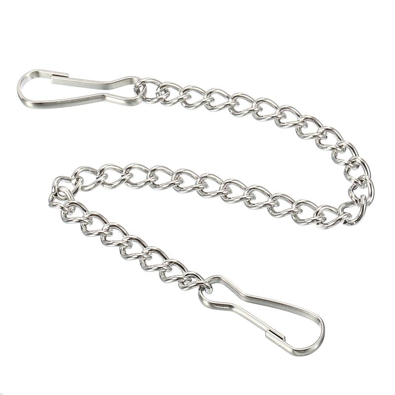 4pcs Hanging Chain Snap Clips Signboard Chalkboard Plant Basket Hanger