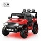preview thumbnail 15 of 26, Ride on Car with 2.4G Remote Control, 12V Battery Powered Electric Car for Kids Red