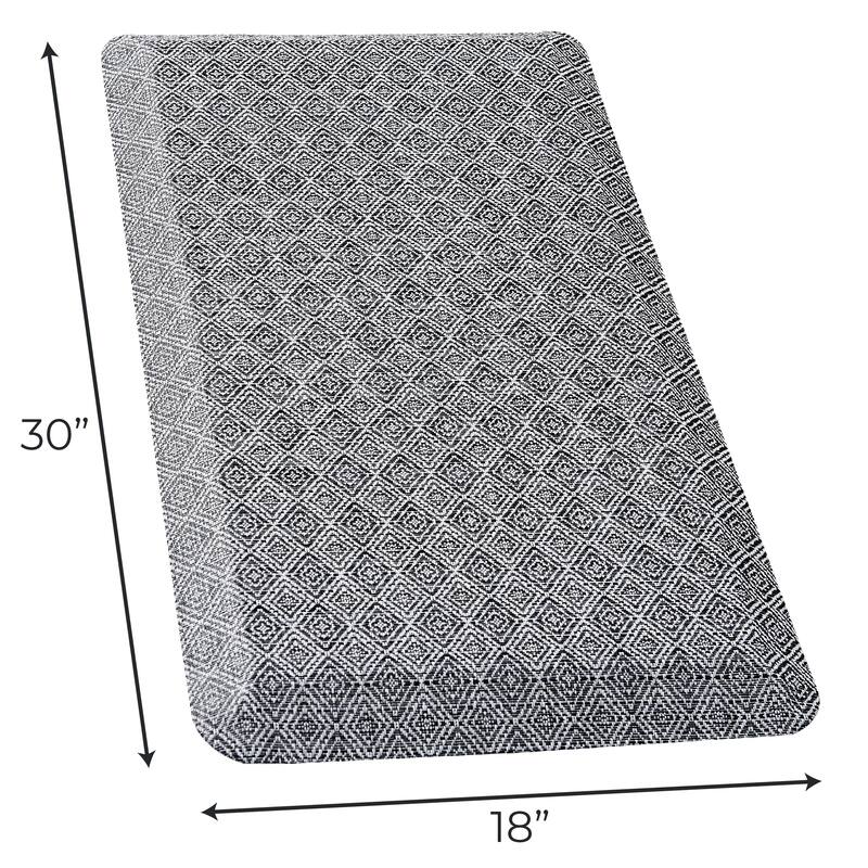 Linery & Co. Anti Fatigue Mat Comfortable Thick Padding for Kitchen or Office.