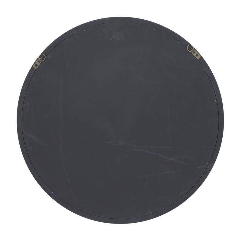 Wooden Wall Mirror with Thin Frame - Black or White - Roche River Decor