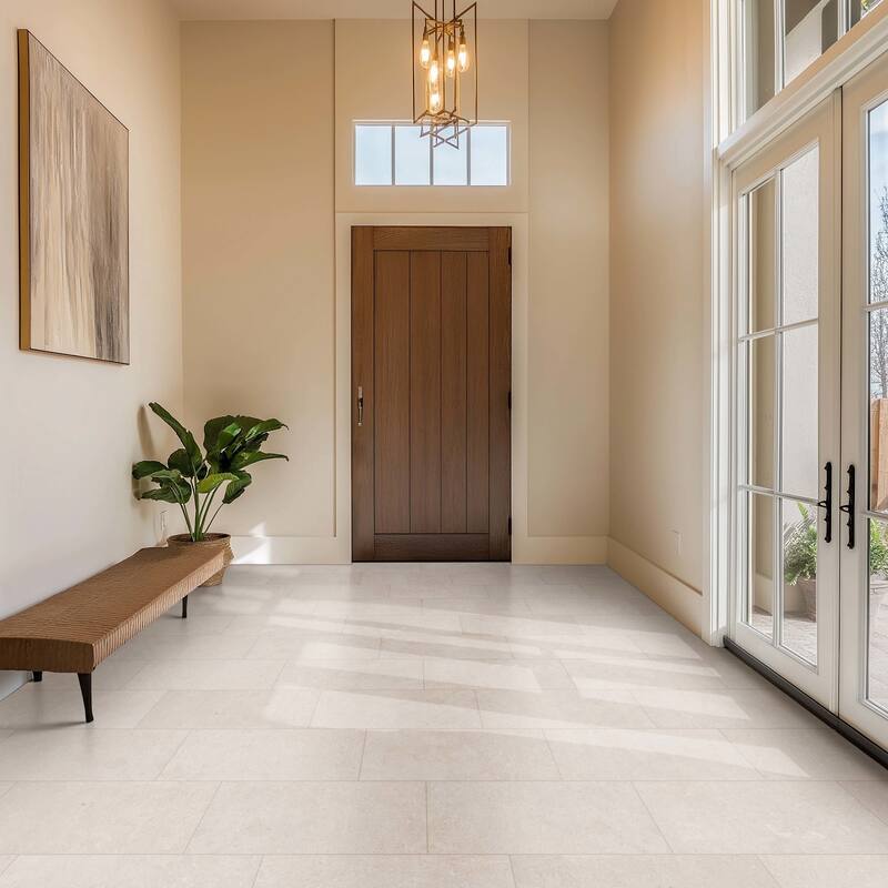 Ackland AKNPTMEL12X24-PL Mele - 12" x 24" Porcelain Solid Floor and