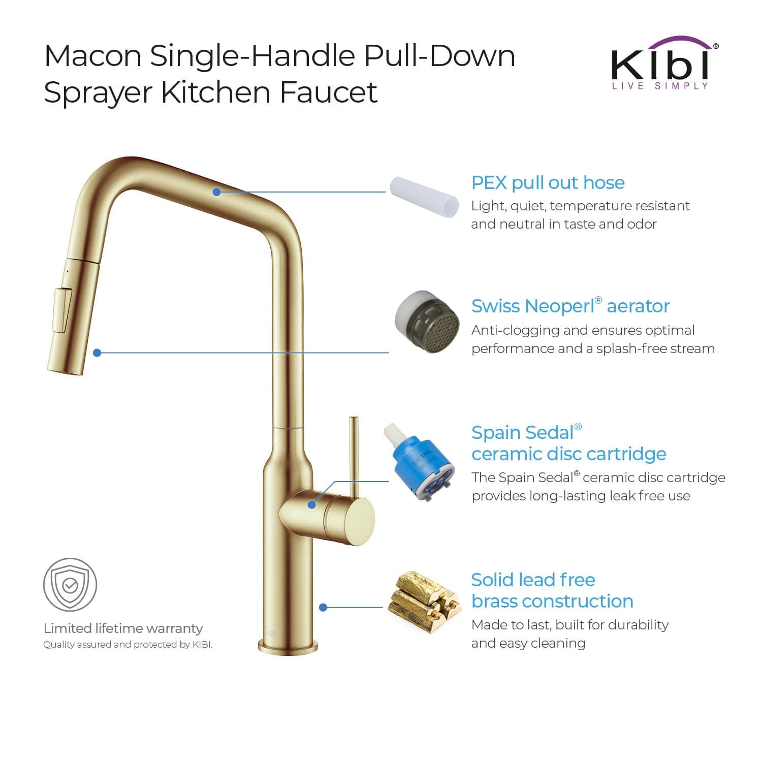 3 Benefits of a Brass Kitchen Faucet - Lulani