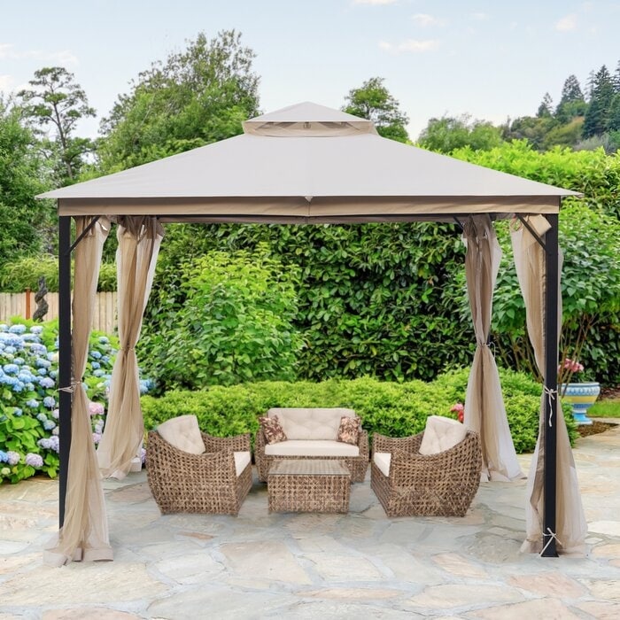 10x10 metal gazebo clearance