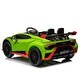 preview thumbnail 68 of 78, 24V Lamborghini Ride-On Car for Kids with Remote Control, USB, & LED Lights