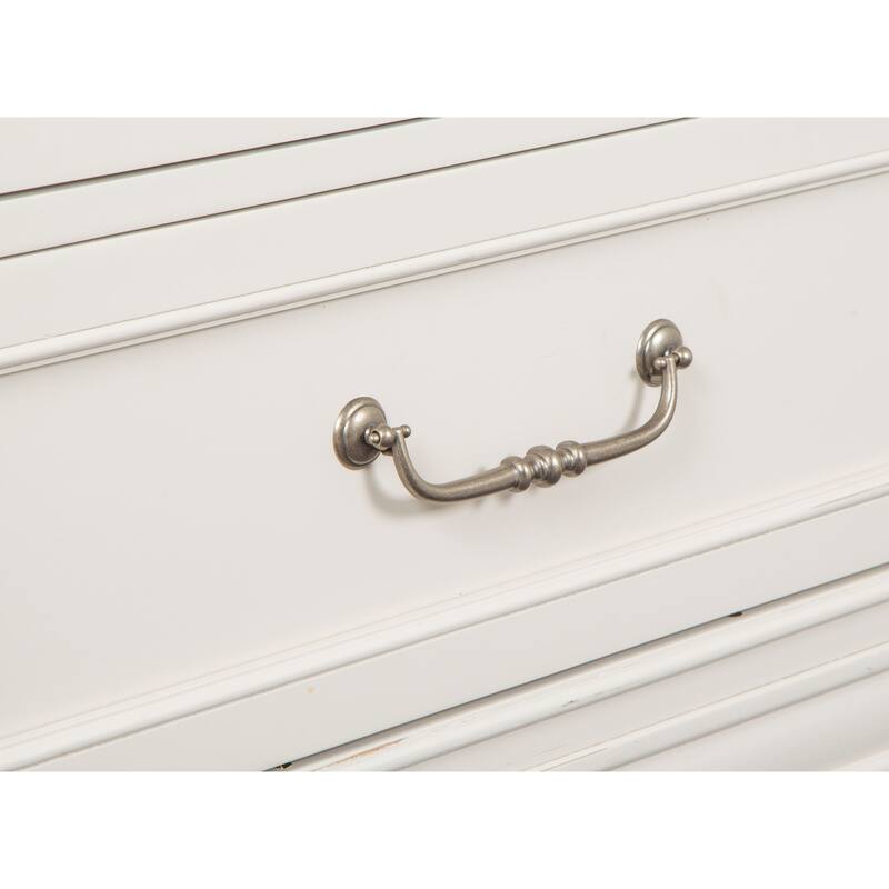 Magnussen Home Willowbrook Egg Shell White With Slight Rub Through Drawer Dresser