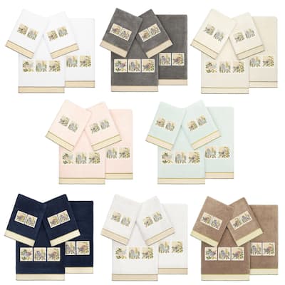 Authentic Hotel and Spa Turkish Cotton Belinda 4PC Towel Set