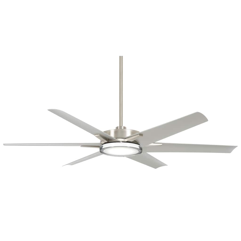 Minka Aire Deco 6 Blade 65 Inch Ceiling Fan LED For Outdoor