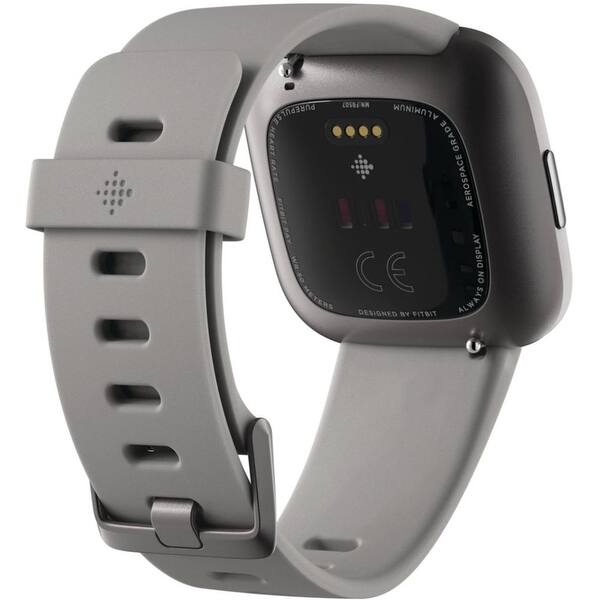 Shop Fitbit Versa 2 Smartwatch 40mm Aluminum Black Carbon With