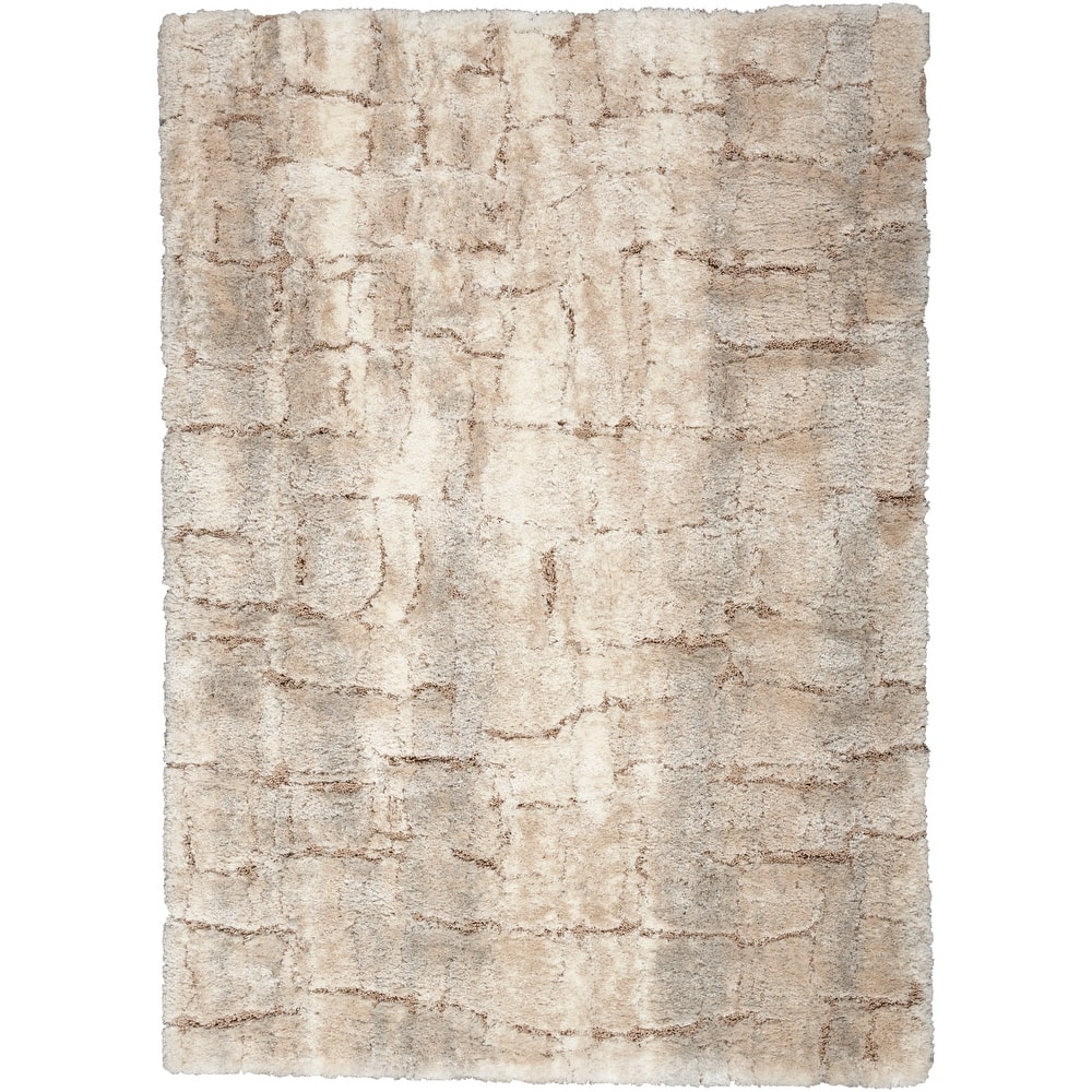 Nourison Dreamy Shag Indoor only Abstract Area Rug