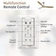 preview thumbnail 8 of 72, Sofucor 52''/60" Large Ceiling Fan without Lights, Remote Control and Reversible Motor Included, Smart Optinal