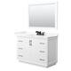 Option White, Black Trim, Giotto Quartz Top