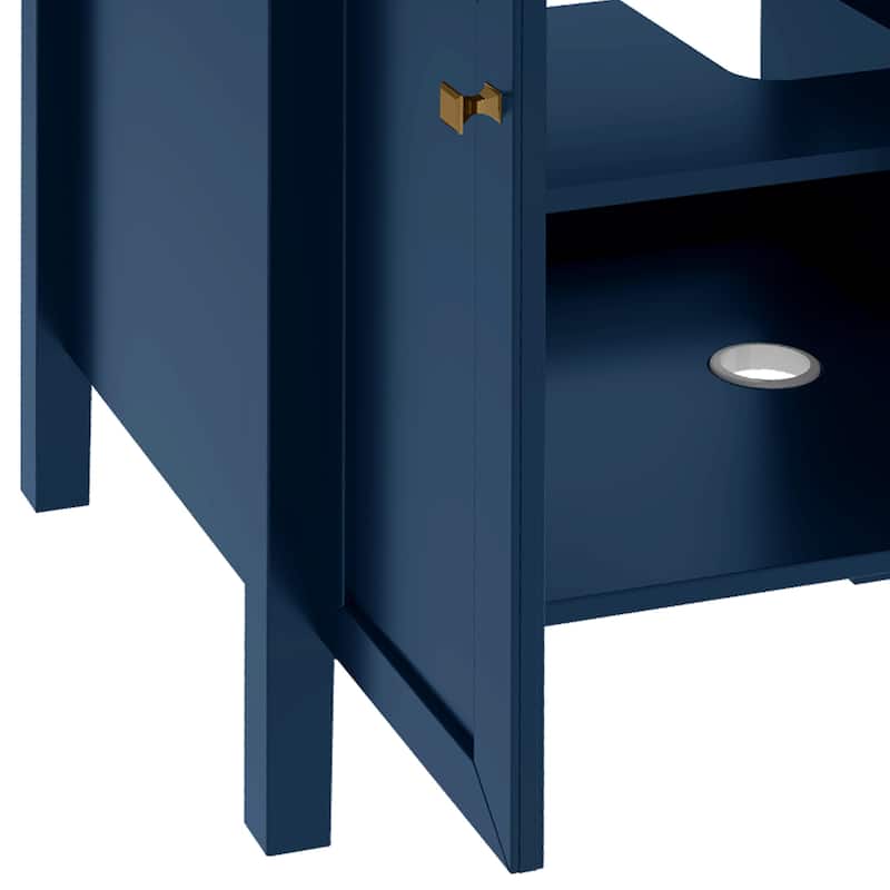 Moasis 36"/42" Bathroom Vanity with Sink Set and 2 Soft-Closing Doors & 3 Drawers