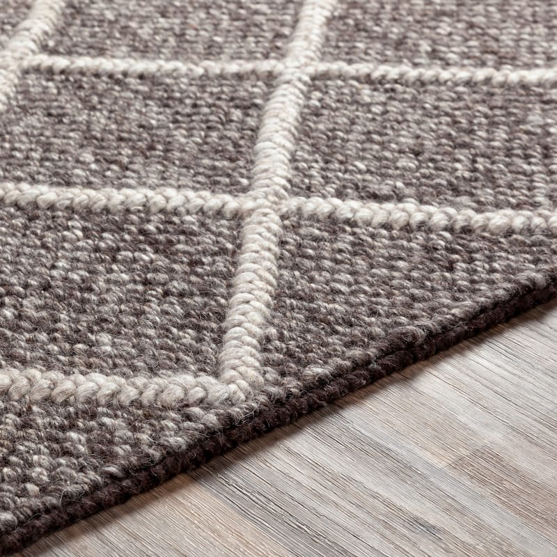 Carson Carrington Taxnas Handmade Wool Blend Nordic Area Rug
