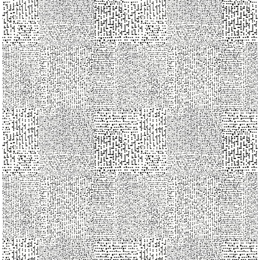 NuWallpaper Black Mayim Peel & Stick Wallpaper