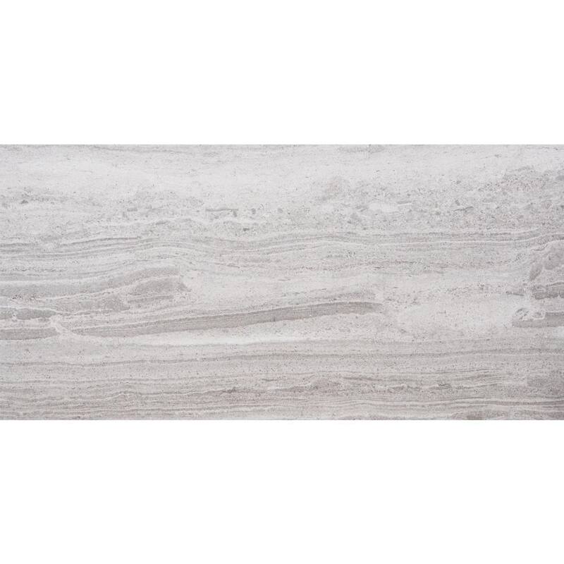 The Tile Life Brooklyn 12x24 Porcelain Floor & Wall Tile - Grey - Case of 10 (19.37 Sq. ft.)