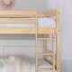 preview thumbnail 40 of 79, Walker Edison Solid Wood Twin Size Bunk Bed with Trundle