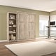 preview thumbnail 6 of 54, Pur Queen Murphy Bed with Storage Unit (90W) by Bestar
