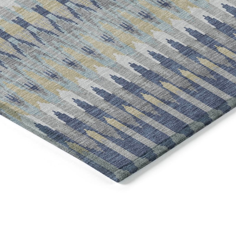 Machine Washable Indoor/ Outdoor Chantille Moroccan Boho Rug