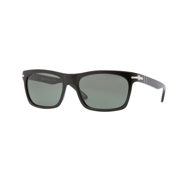 Persol Suprema PO3062S-95/31 Black Frame Grey Crystal Lens Sunglasses