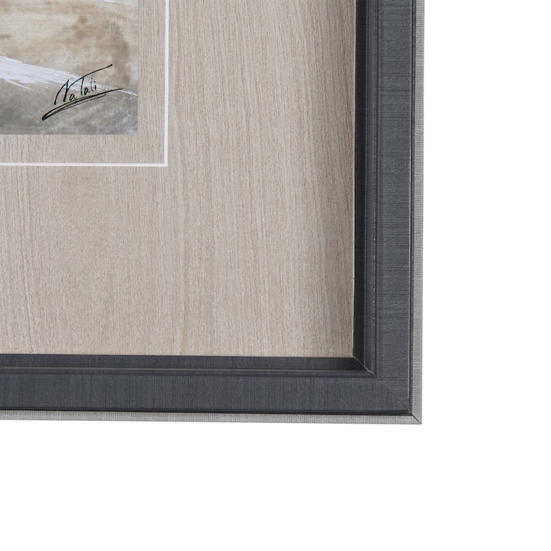 Late Autumn In Countryside I Framed Art Print
