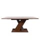preview thumbnail 7 of 14, GDFStudio - Reynard Modern Multifunctional Extendable Console Dining Table with X-Base Design - 70.87"L