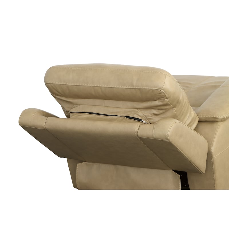 Odell Zero Gravity Top Grain Leather Power Recliner with Power Headrest & Lumbar by Flexsteel