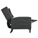 preview thumbnail 11 of 54, Manual Adjustable WingBack Recliner Chair, with Foldable Side Table, USB Charging Ports, PushBack Reclining Chairs