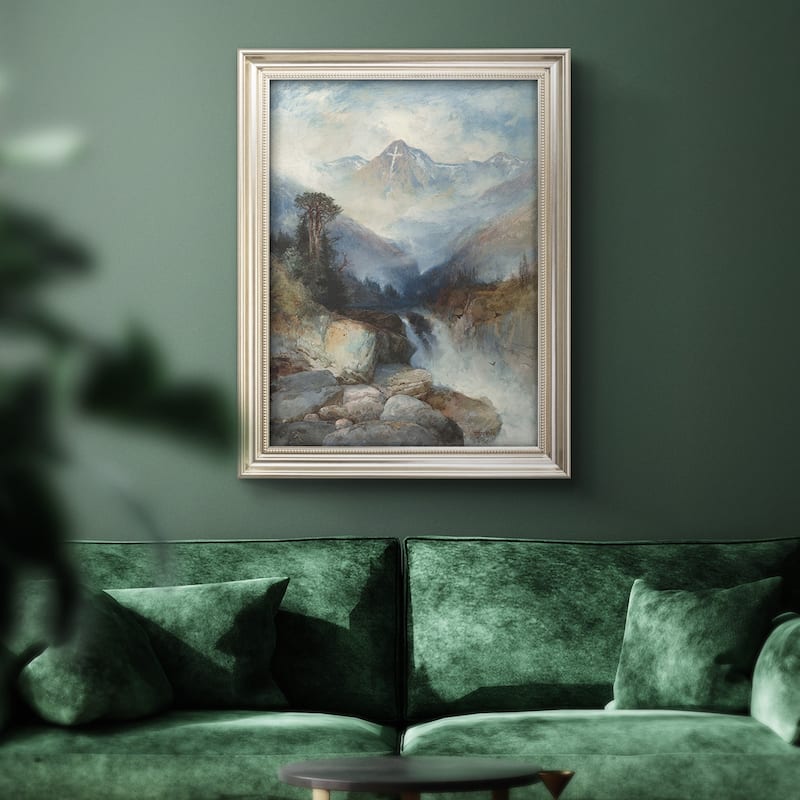 Mountain of the Holy Cross Premium Framed Canvas- Ready to Hang